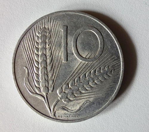Moneta lire 1969 rarissima - moneta, 10