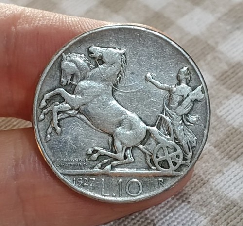 Lire 1927 biga - biga,