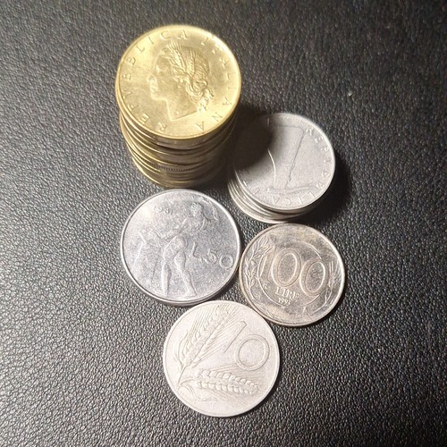 Lotto monete lire italia - 26,