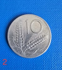 MONETA  DA 10 LIRE DEL 1954