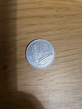 Moneta 10 lire "Spighe" del