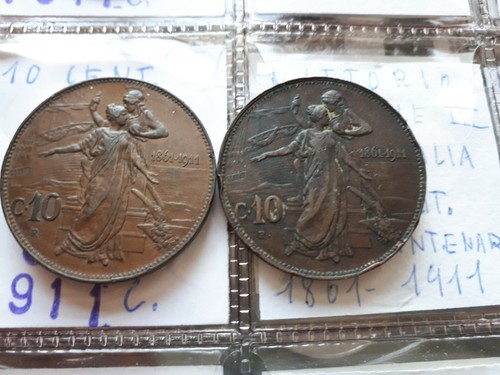 Monete centesimi lire - 2,