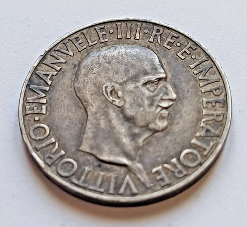 Moneta 1936 italia - italia, 10