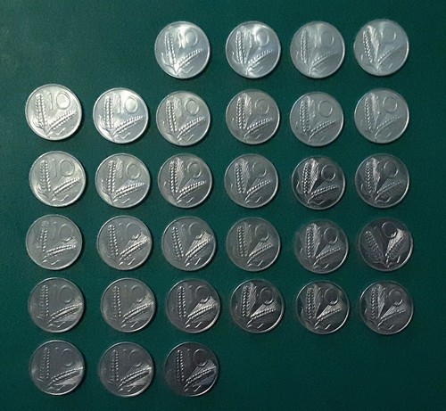 Collezione monete lire - collezione, 31