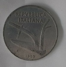 Moneta da 10 Lire del 1953