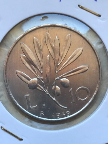 Moneta italia lire 1949 - moneta,