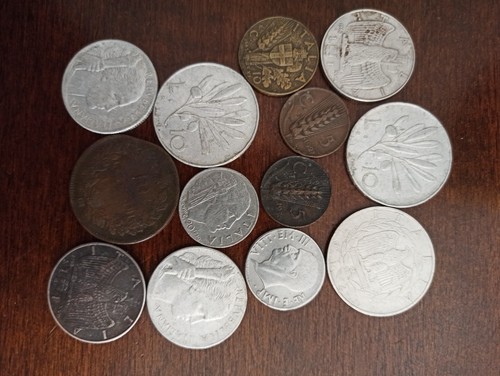 Moneta lire anno 1955 - da, 10