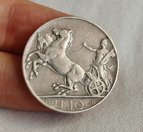 Lire 1928 biga non - lire,