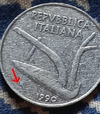 MONETA REP. ITALIANA DA 10