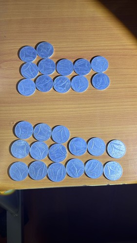 Lotto 123 monete - 123,