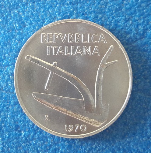 Moneta repubblica italiana - moneta, 10
