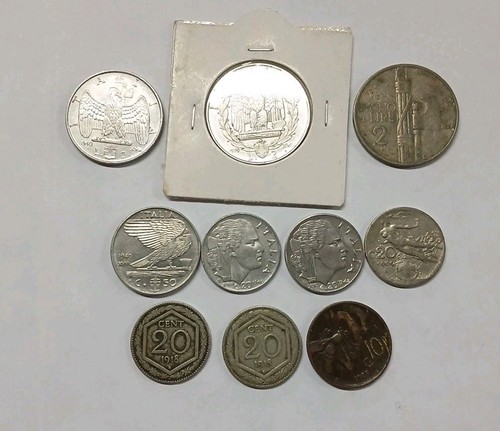 Italia regno monete - italia, 10