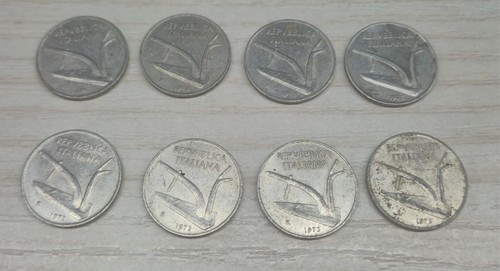 Lotto moneta 10 lire - lotto,
