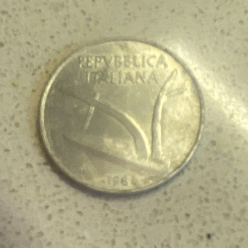 Monete italia lira 10 lire - lira,