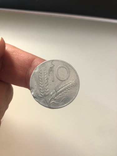 Moneta italia lire - italia, da