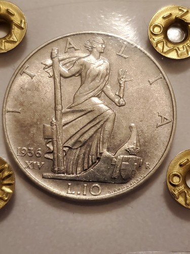 Moneta regno italia 10 - moneta, lire