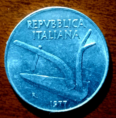 Moneta repubblica italiana - moneta,