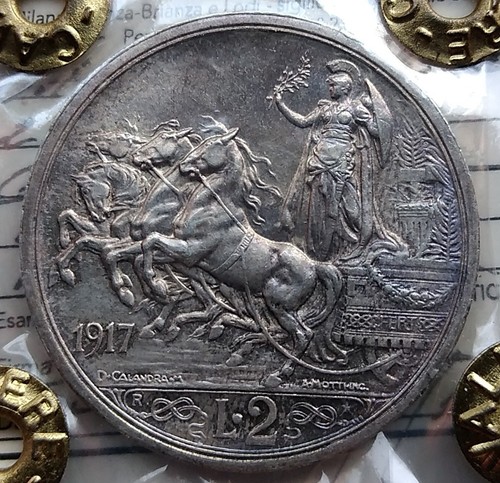 Moneta regno lire 1917 - lire,