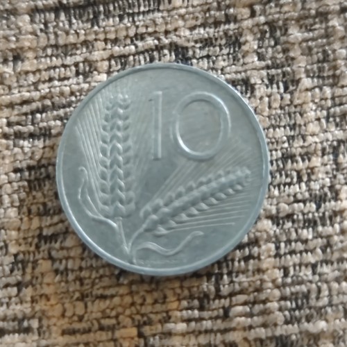 Rara moneta lire della - moneta,