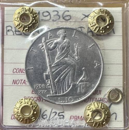 Moneta regno italia 10 - moneta, d’italia