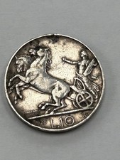 MONETA 10 LIRE BIGA VITT