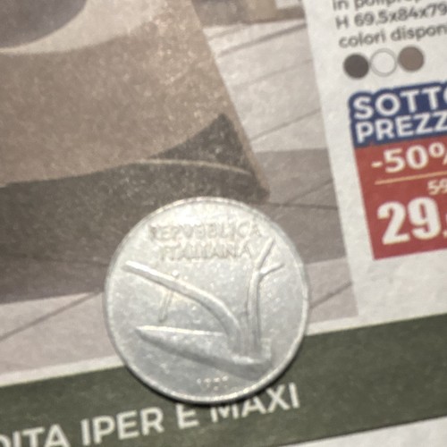 Moneta repubblica italiana - repubblica,