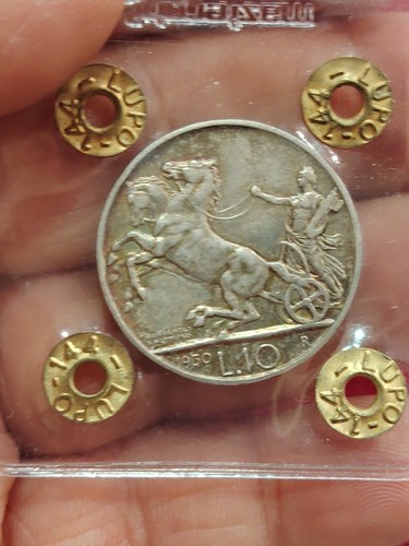 Moneta regno italia lire - moneta,
