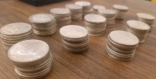 Lotto monete italiane 500 - lotto,