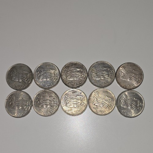 Lotto monete 500 lire - lotto,