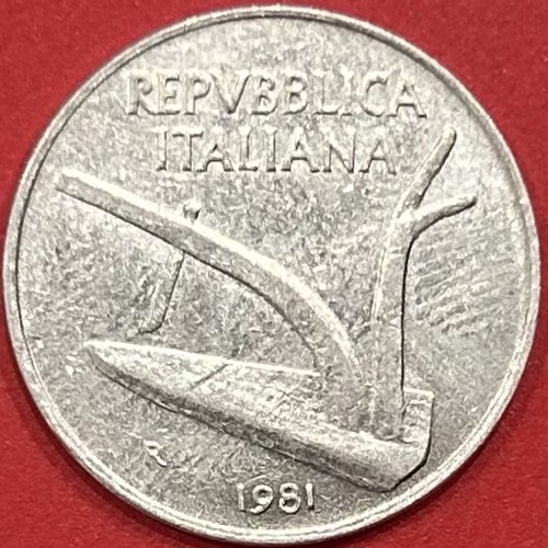 Moneta lire 1981 - 10,
