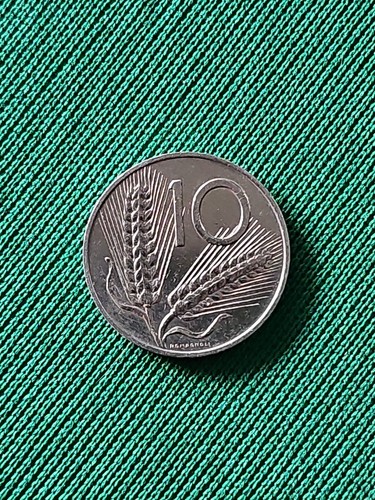 Moneta lire spighe - 10, del