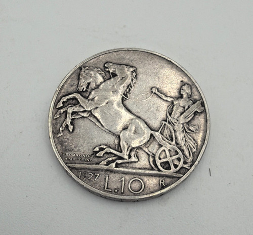 L68 lire 1927 moneta regno - l68-10,