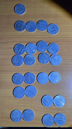 Super lotto 380 monete lire - super,