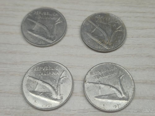 Lotto moneta 10 lire - lotto, di