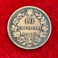 Moneta 10 centesimi lire Regno
