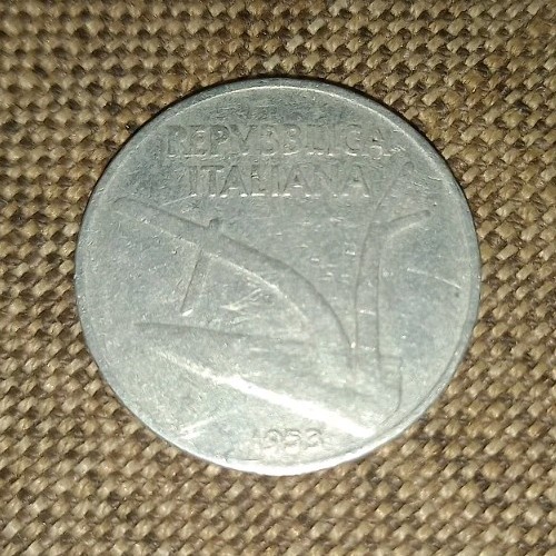 Moneta repubblica italiana - repubblica, 10