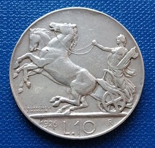 MONETA REGNO V.E.III 10 LIRE