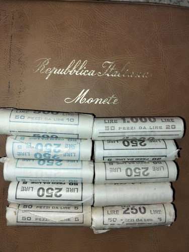 Lotto num rotolini lire - num,