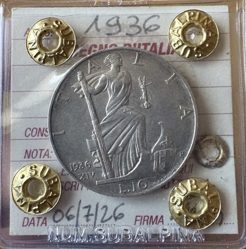 Moneta regno italia 10 - moneta,