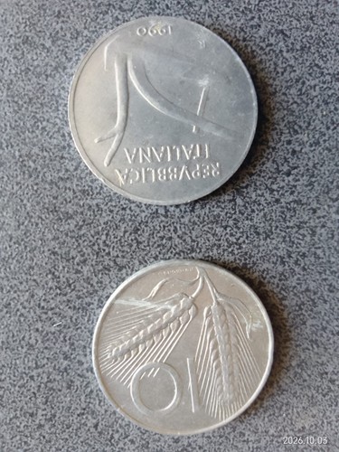 Moneta lire 1990 repubblica - moneta,